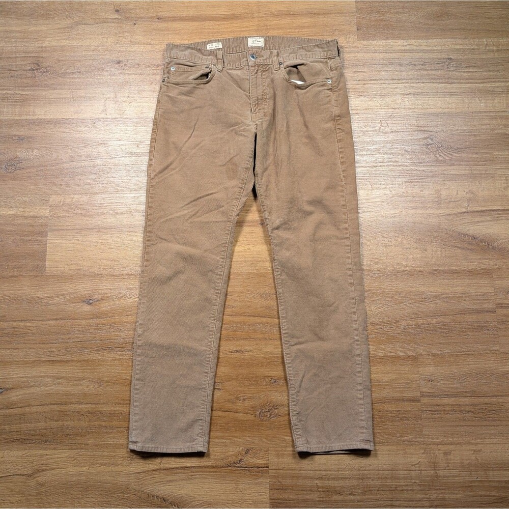 J. Crew Men’s Corduroy Pants in Light Brown